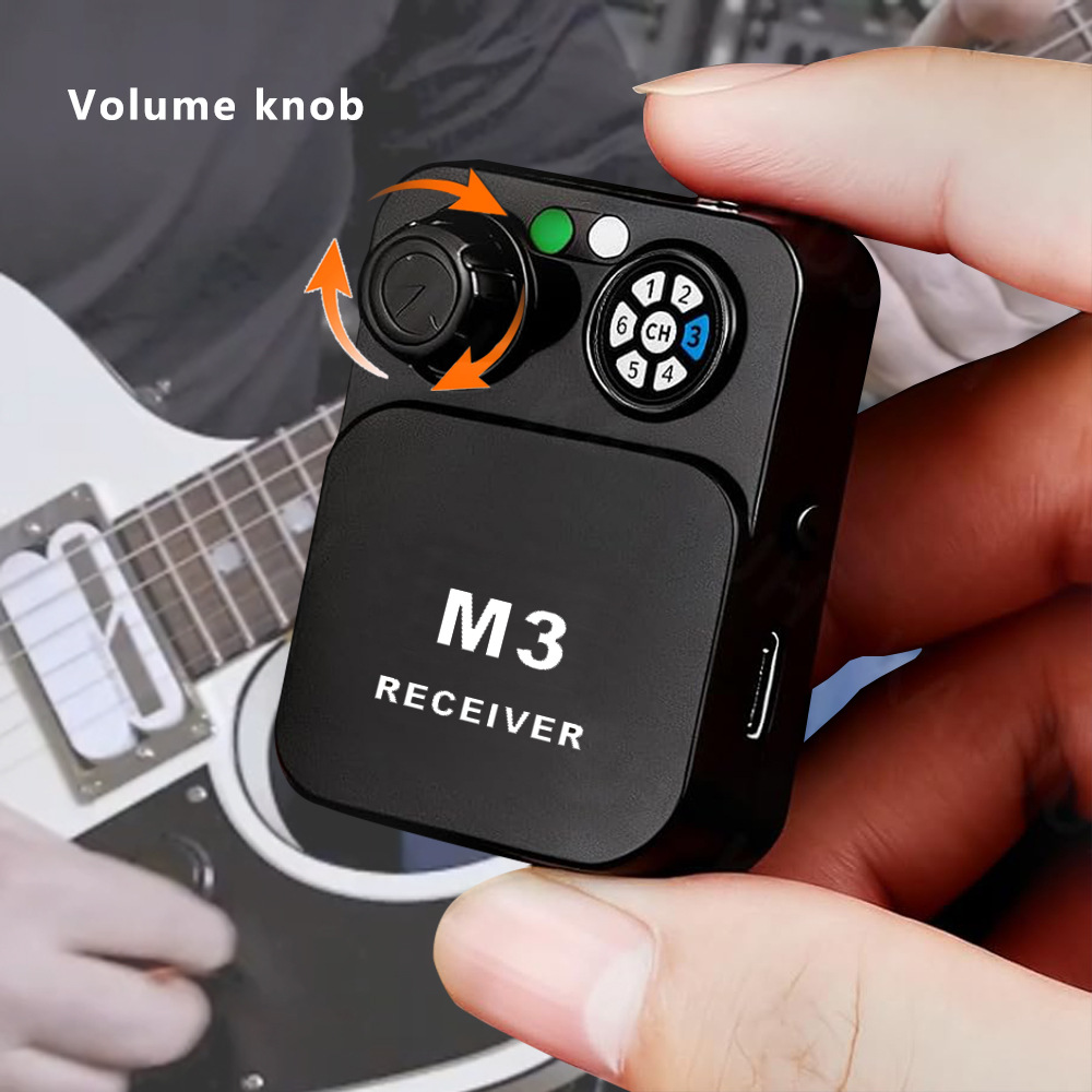 In Ear Monitors For Singers - 2.4GHz 무선 인이어 모니터 시스템, 스테레오,