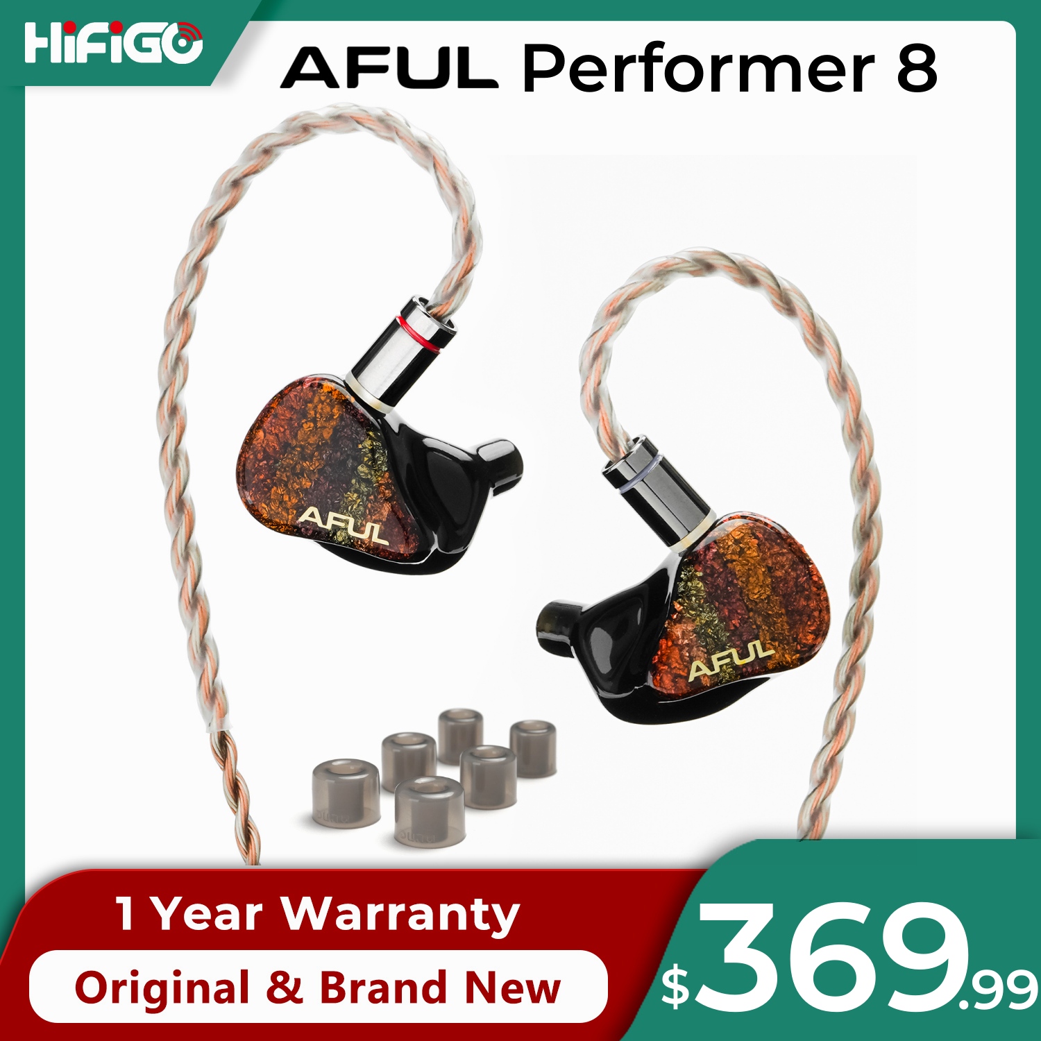 Planar Magnetic Iem Earphones - AFUL Performer 8/Performer 8 하이브리드 드라이버