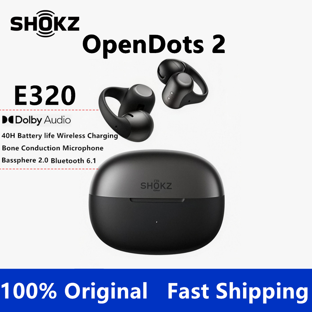 Type C Wired Earphones With Mic - SHOKZ OpenDots 2 오픈형 블루투스 이어폰,