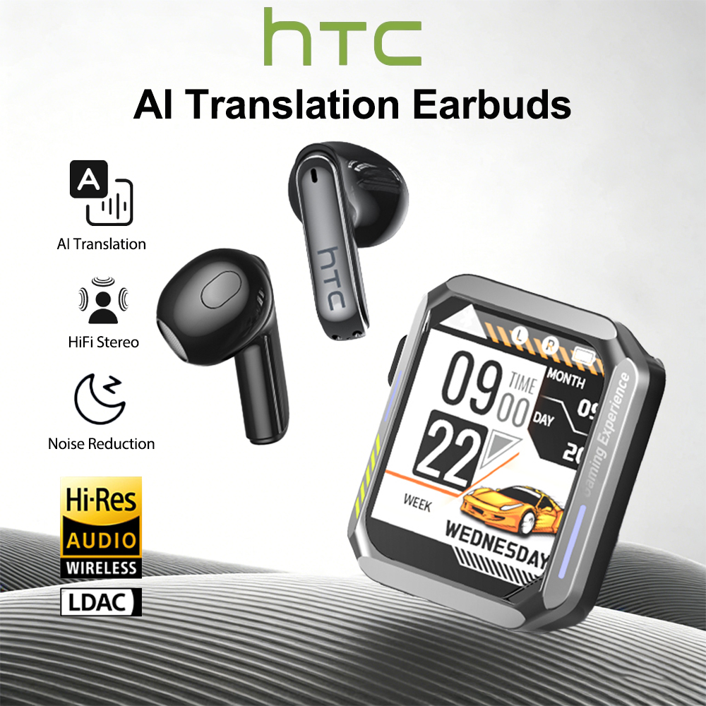 Headphones - HTC 게이밍 블루투스 헤드폰 (마이크 내장),