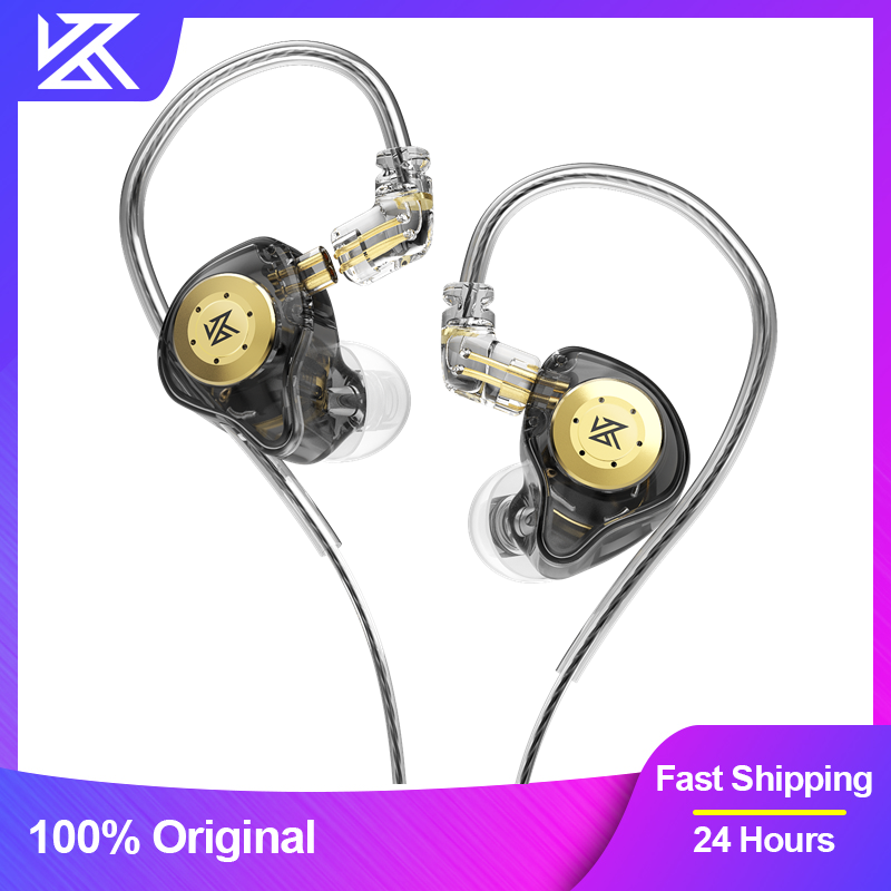 Type C Wired Earphones With Mic - KZ EDX Pro 이어폰 다이나믹 이어폰
