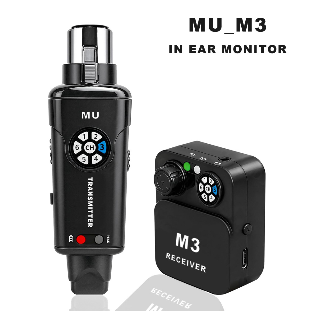 2.4GHz 무선 인이어 모니터 시스템, 스테레오, 낮 - In Ear Monitors For Singers 리뷰 및 가격