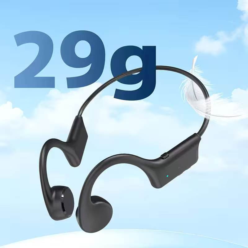 내장 마이크가 있는 개방형 골전도 헤드폰, 12시간 재 - Bone Conduction Running Headphones 리뷰 및 가격