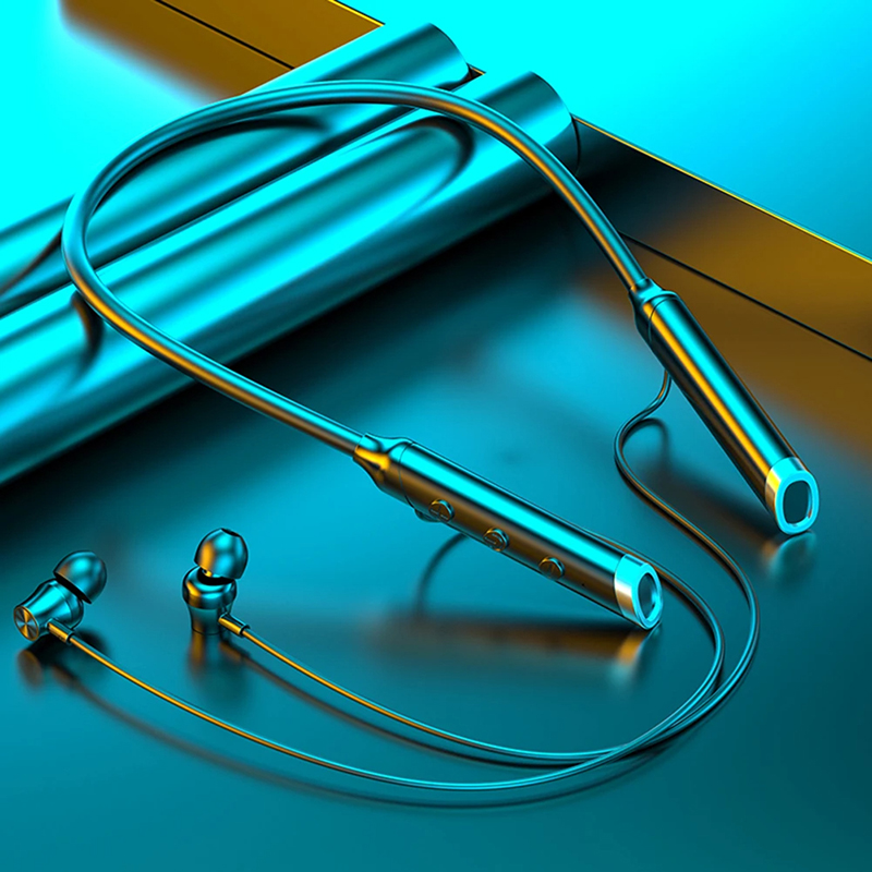 무선 헤드폰, 블루투스 5.0, 넥밴드형, 방수 이어폰 - Magnetic Neckband Sports Earphones 리뷰 및 가격